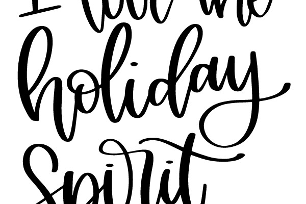 'I Love the Holiday Spirit {AKA... Booze}'